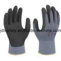 Nylon Work Glove with Superfine Foam Nitrile Dipping (N1567)